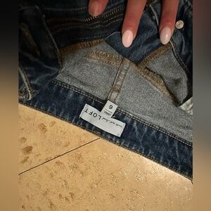 Loft Jean skirt